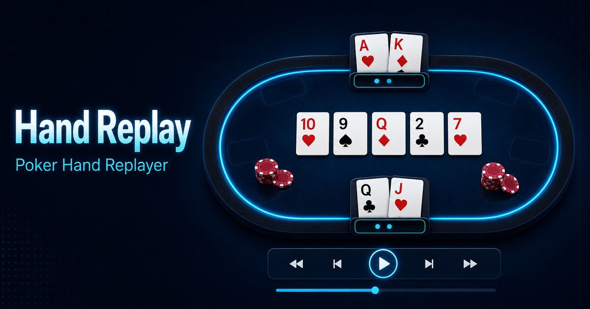 Hand Replay ポーカーハンドリプレイヤー